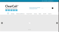 Desktop Screenshot of clearcoli.com